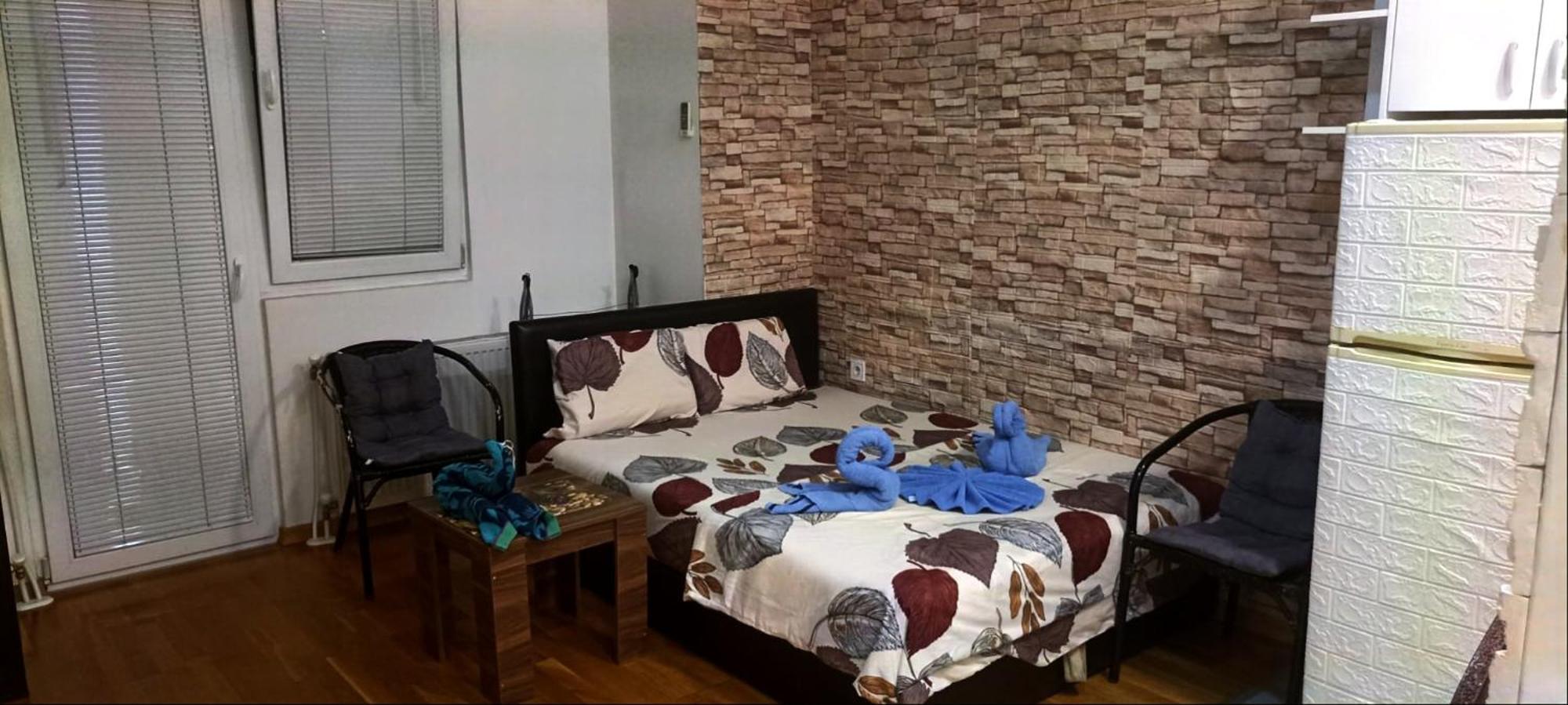 Wonderful Studio Apartment In Skopje Center Bagian luar foto
